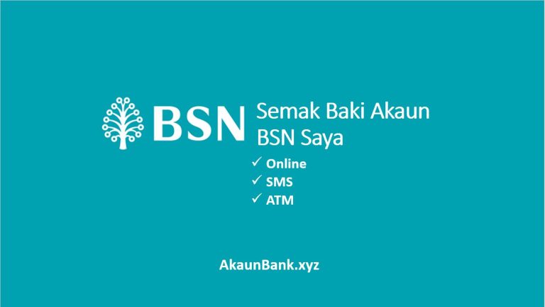 Semak Baki Akaun BSN