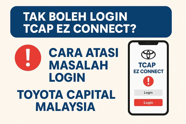 Masalah Login TCAP EZ Connect